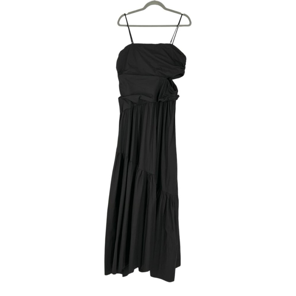 NWT A.L.C. Lark Maxi Dress, Black, Size 14 - Picture 3 of 10